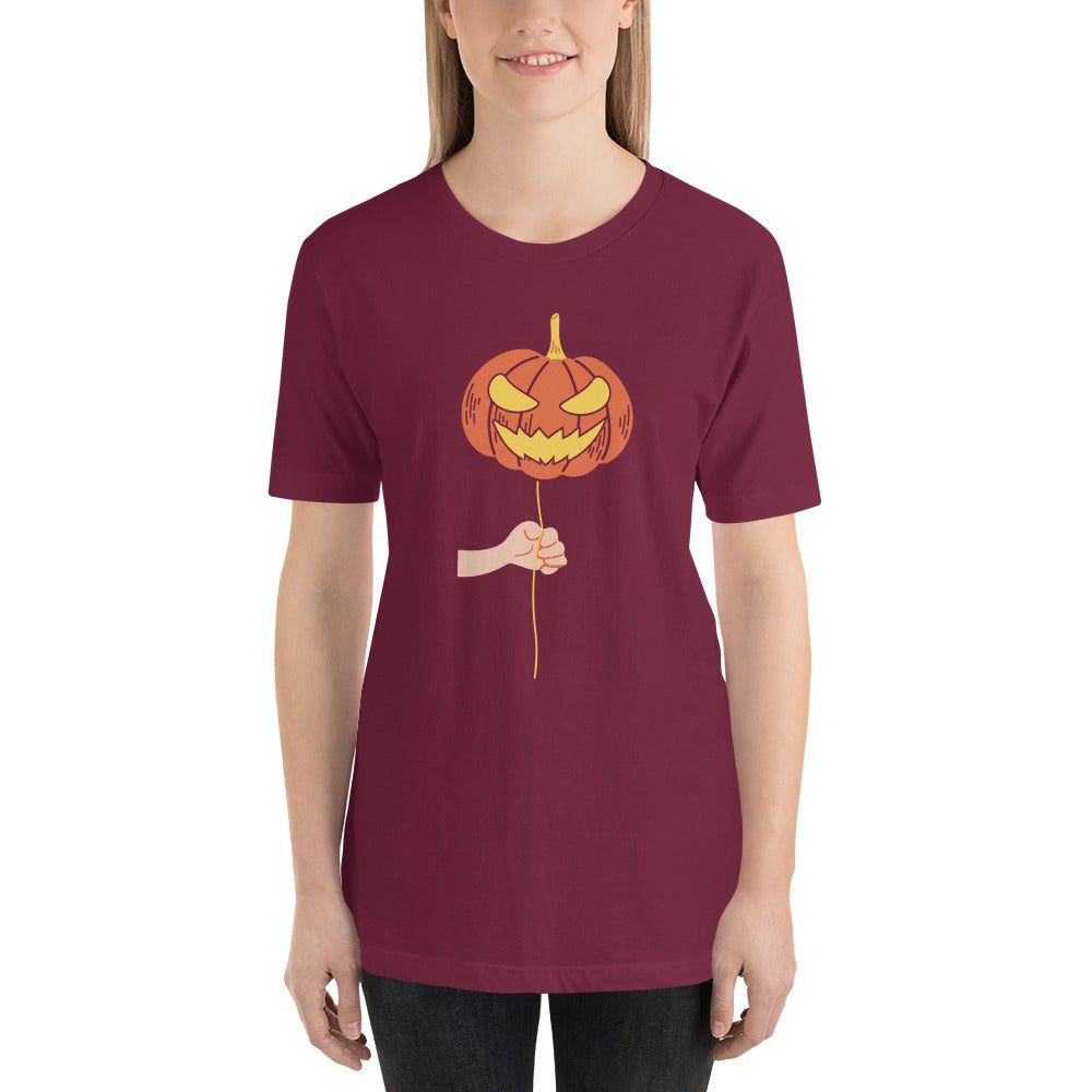 Pumpkin on a Stem Unisex t-shirt