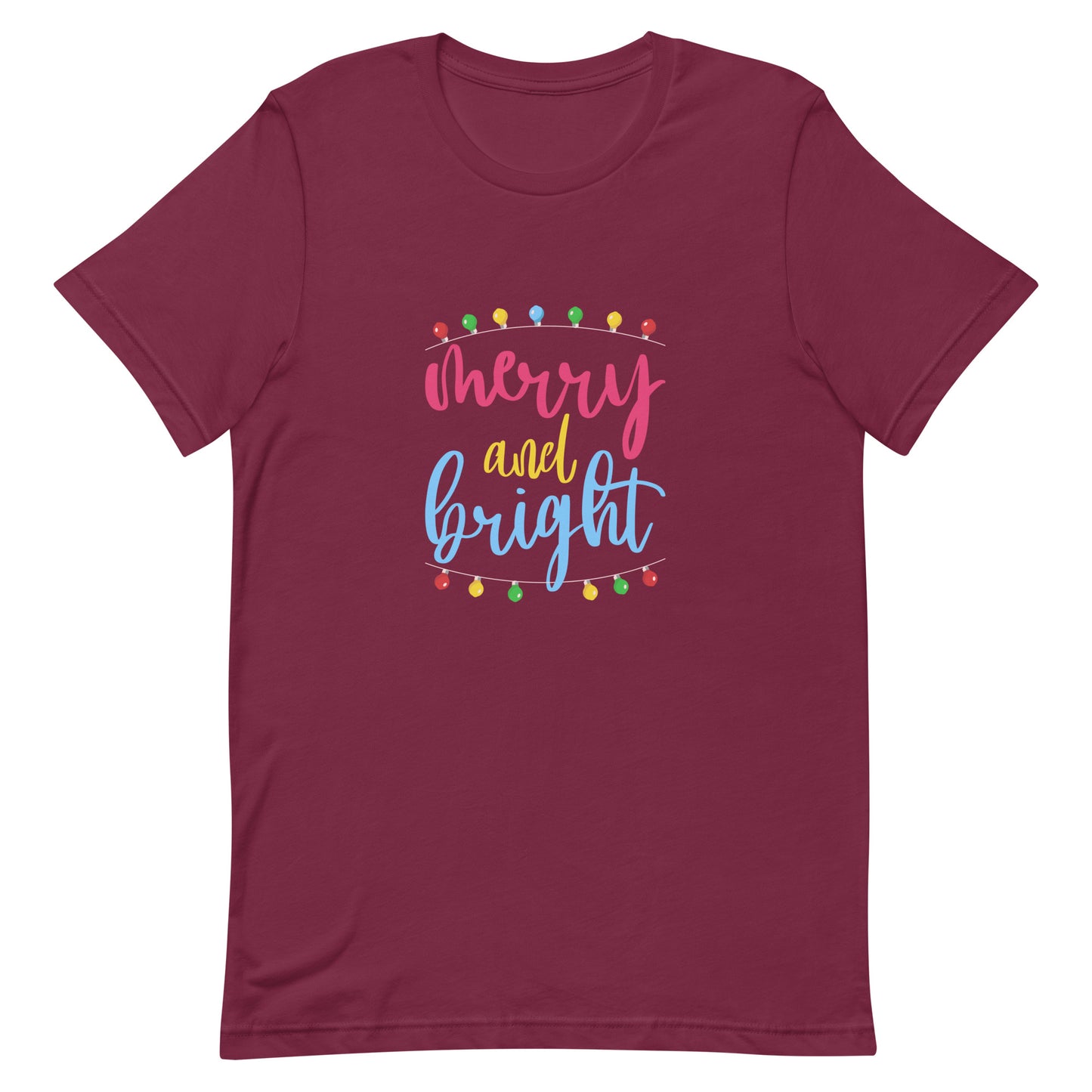 Merry and Bright Unisex t-shirt