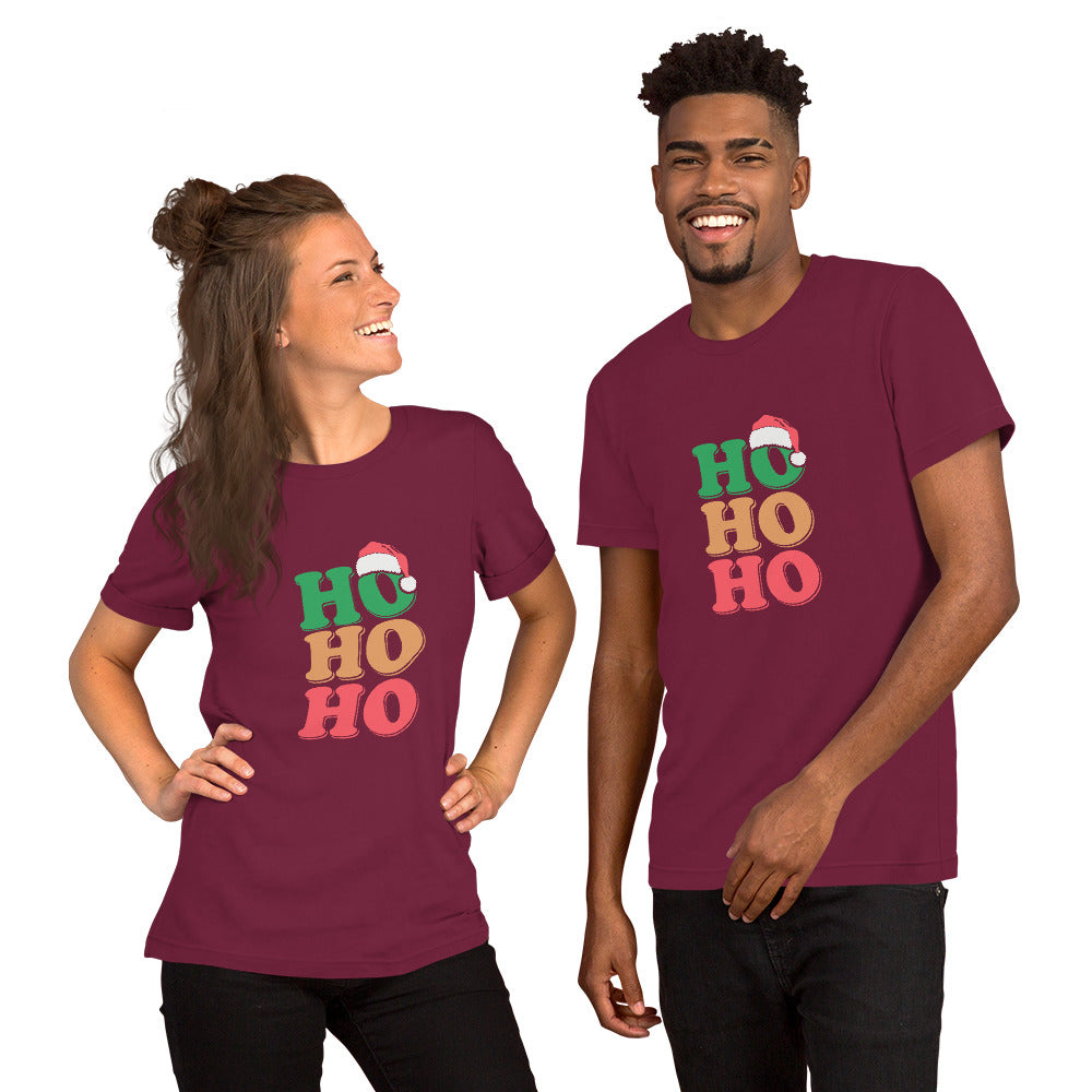Ho Ho Ho Unisex T-shirt - Christmas