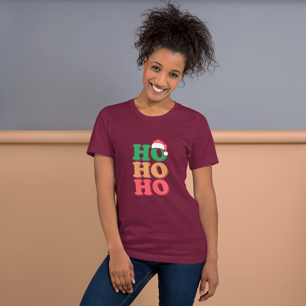 Ho Ho Ho Unisex T-shirt - Christmas