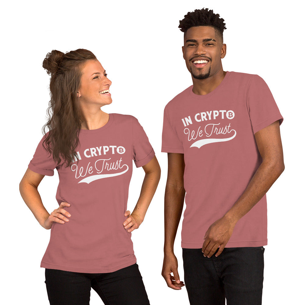 In Crypto We Trust Unisex t-shirt