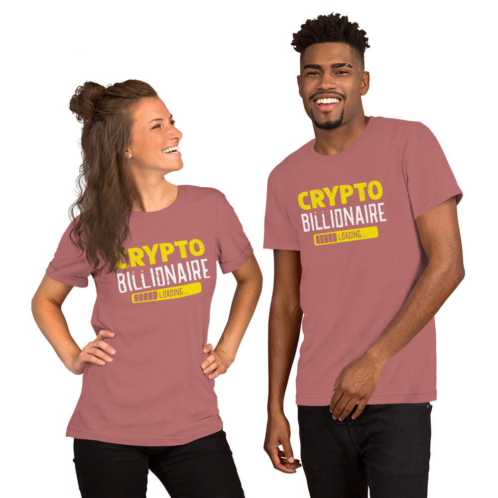 Crypto Billionaire Loading Unisex T-shirt