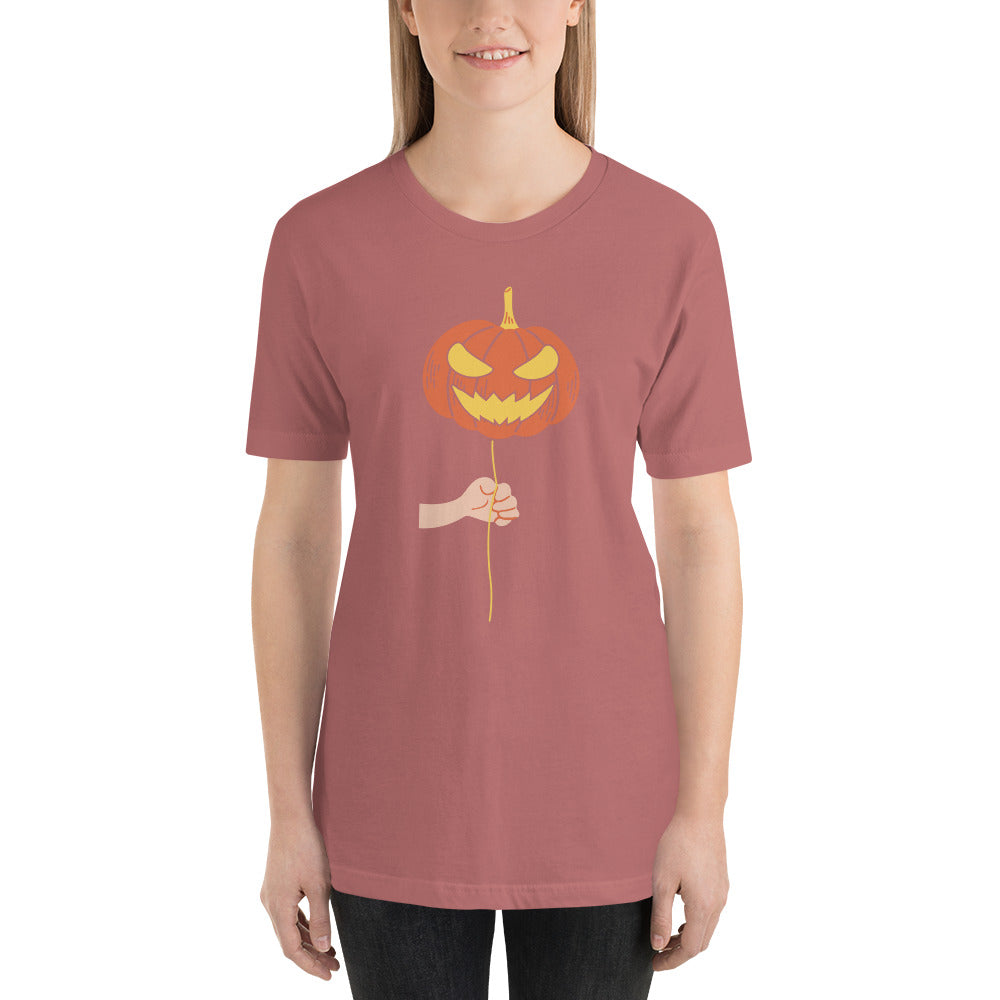 Pumpkin on a Stem Unisex t-shirt