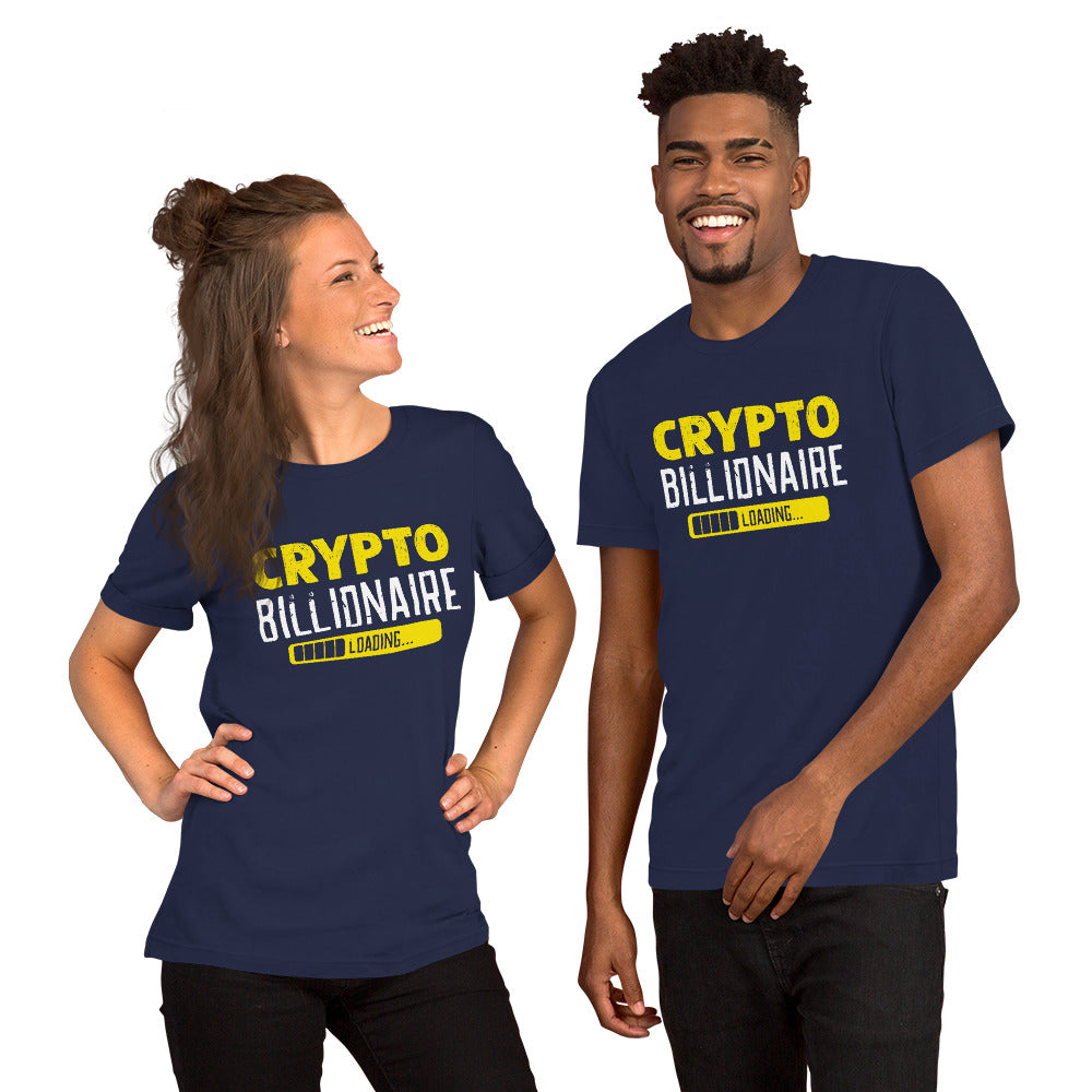Crypto Billionaire Loading Unisex T-shirt