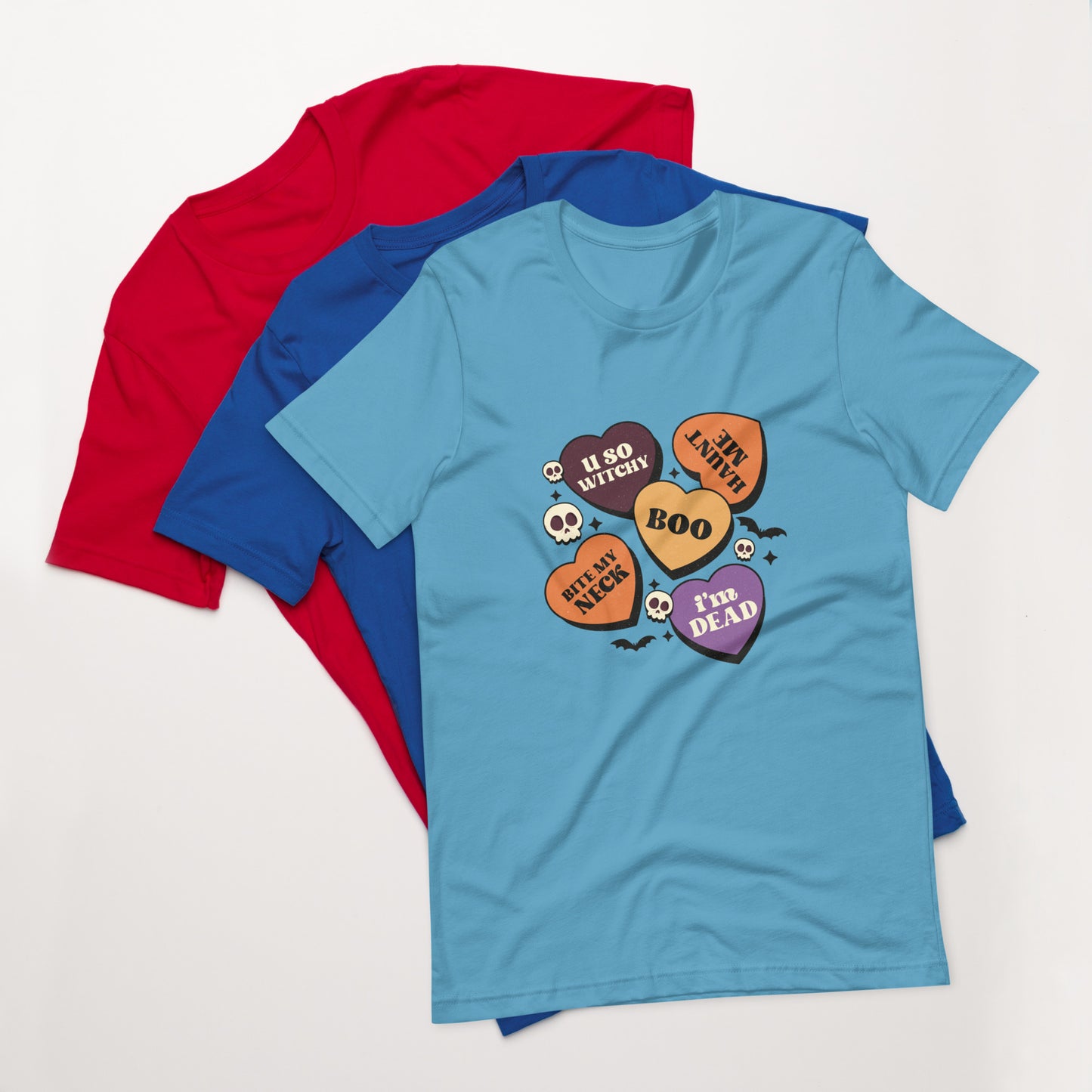 Halloween Hearts Unisex T-shirt