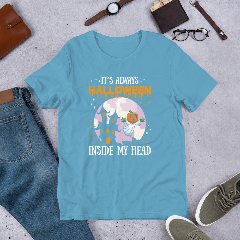It's Always Halloween Inside My Head Unisex t-shirt