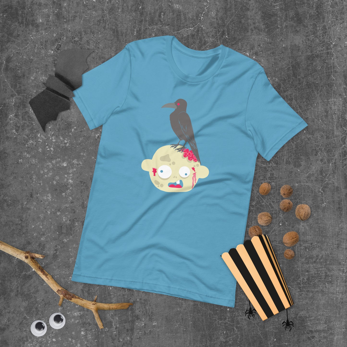 Crow on Head Unisex T-shirt