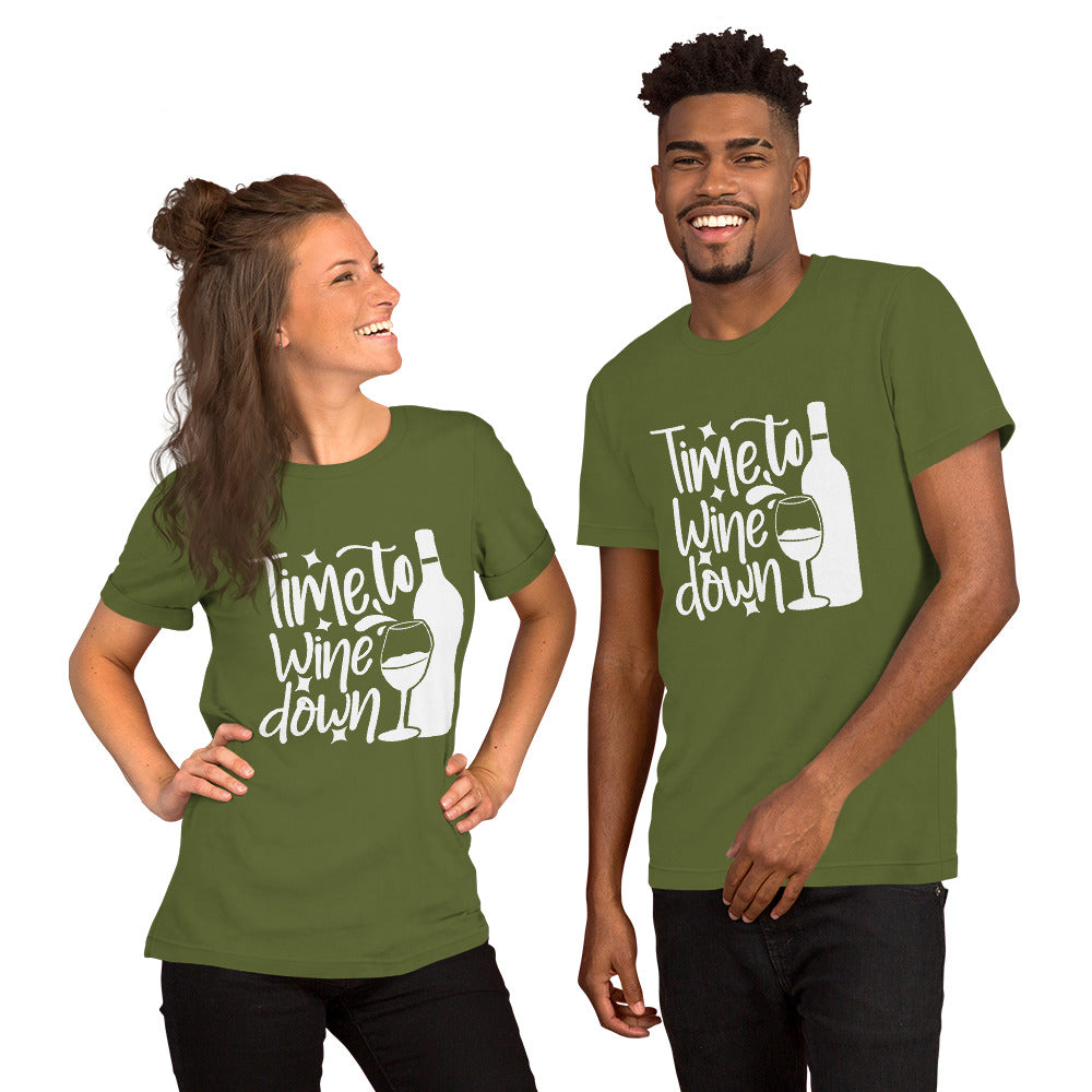 Time to Wine Down Unisex t-shirt