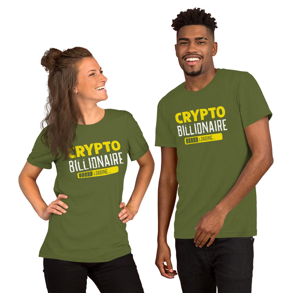 Crypto Billionaire Loading Unisex T-shirt