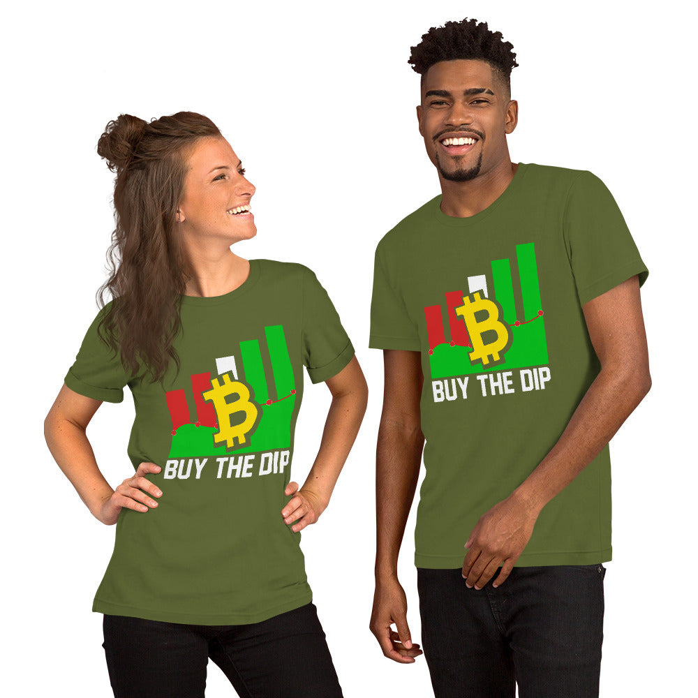 Bitcoin Buy the Dip Unisex Tshirt