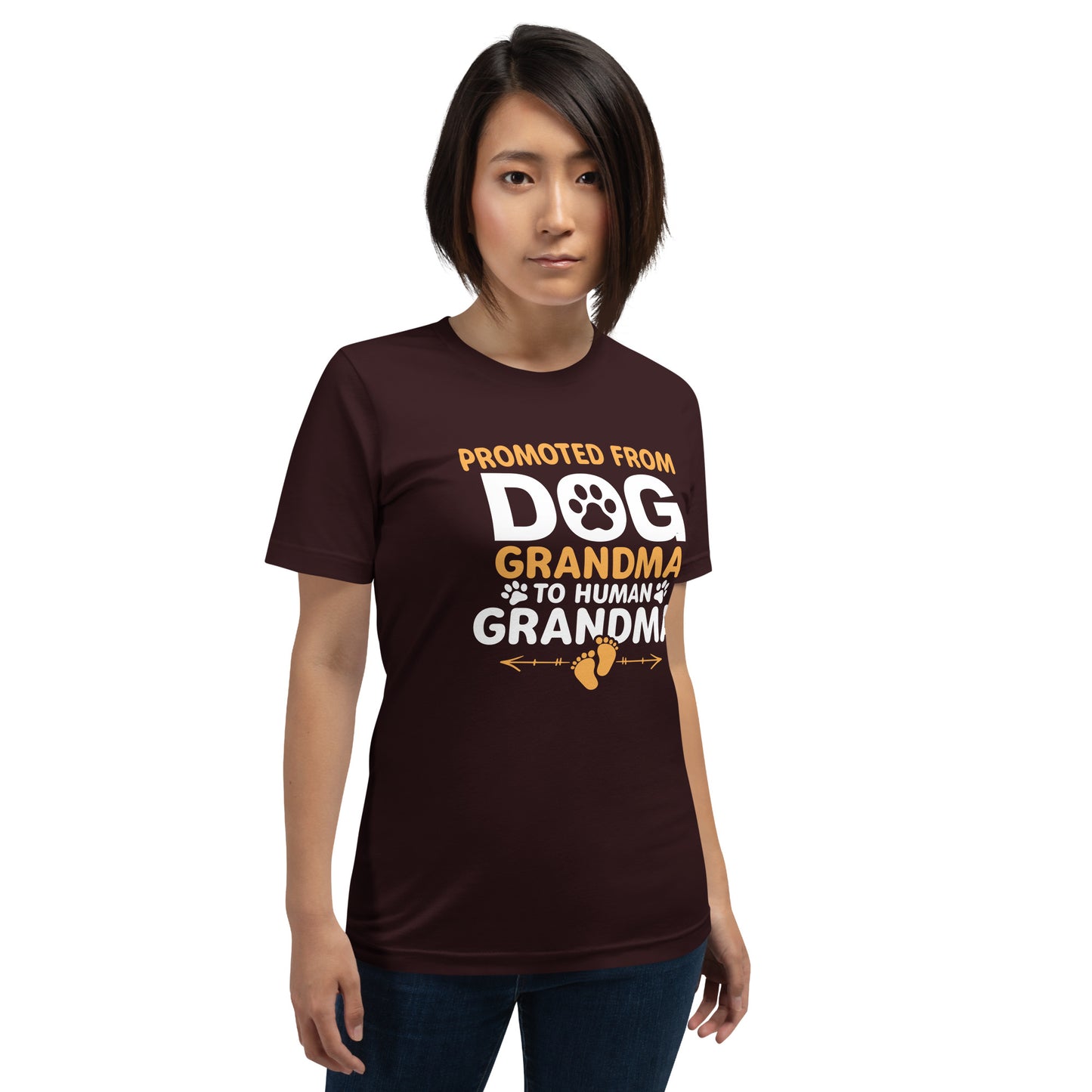 Promoted from Dog Grandma Unisex t-shirt