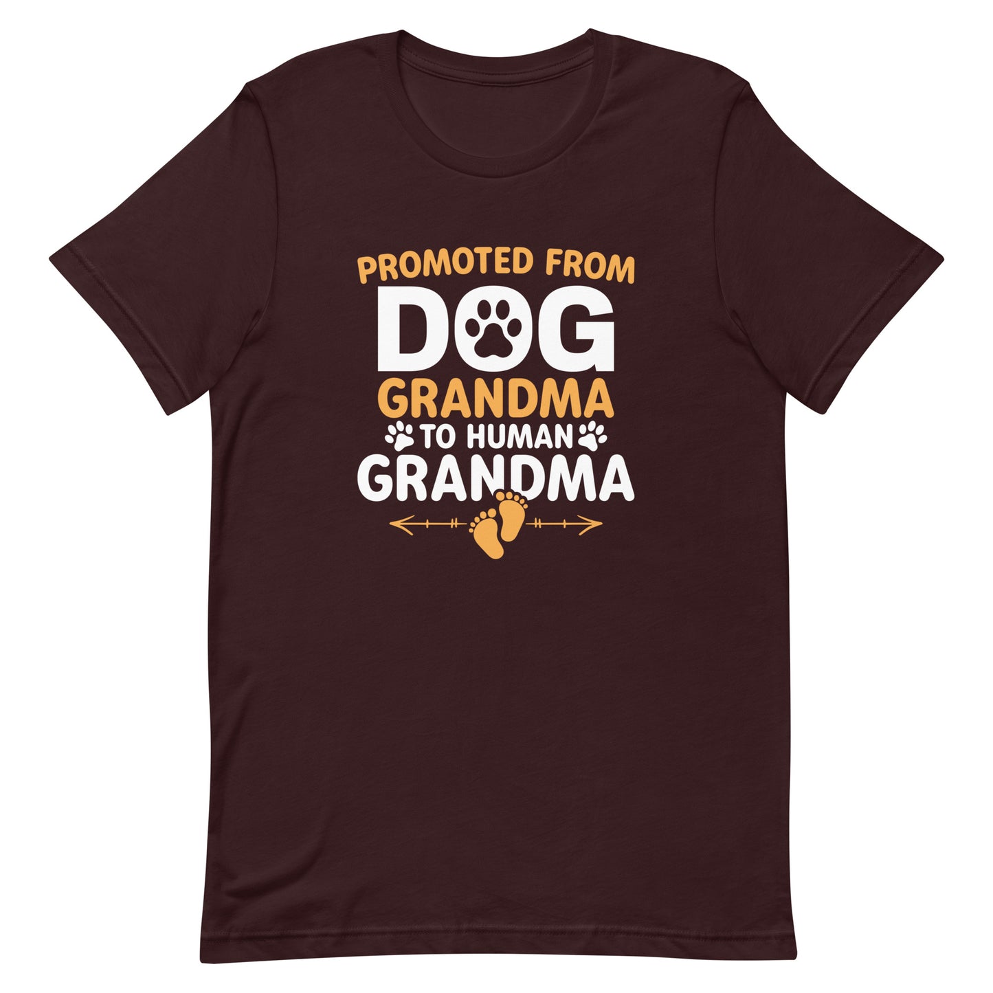 Promoted from Dog Grandma Unisex t-shirt