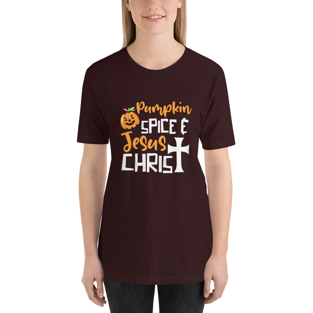 Pumpkin Spice Jesus Christ Unisex t-shirt