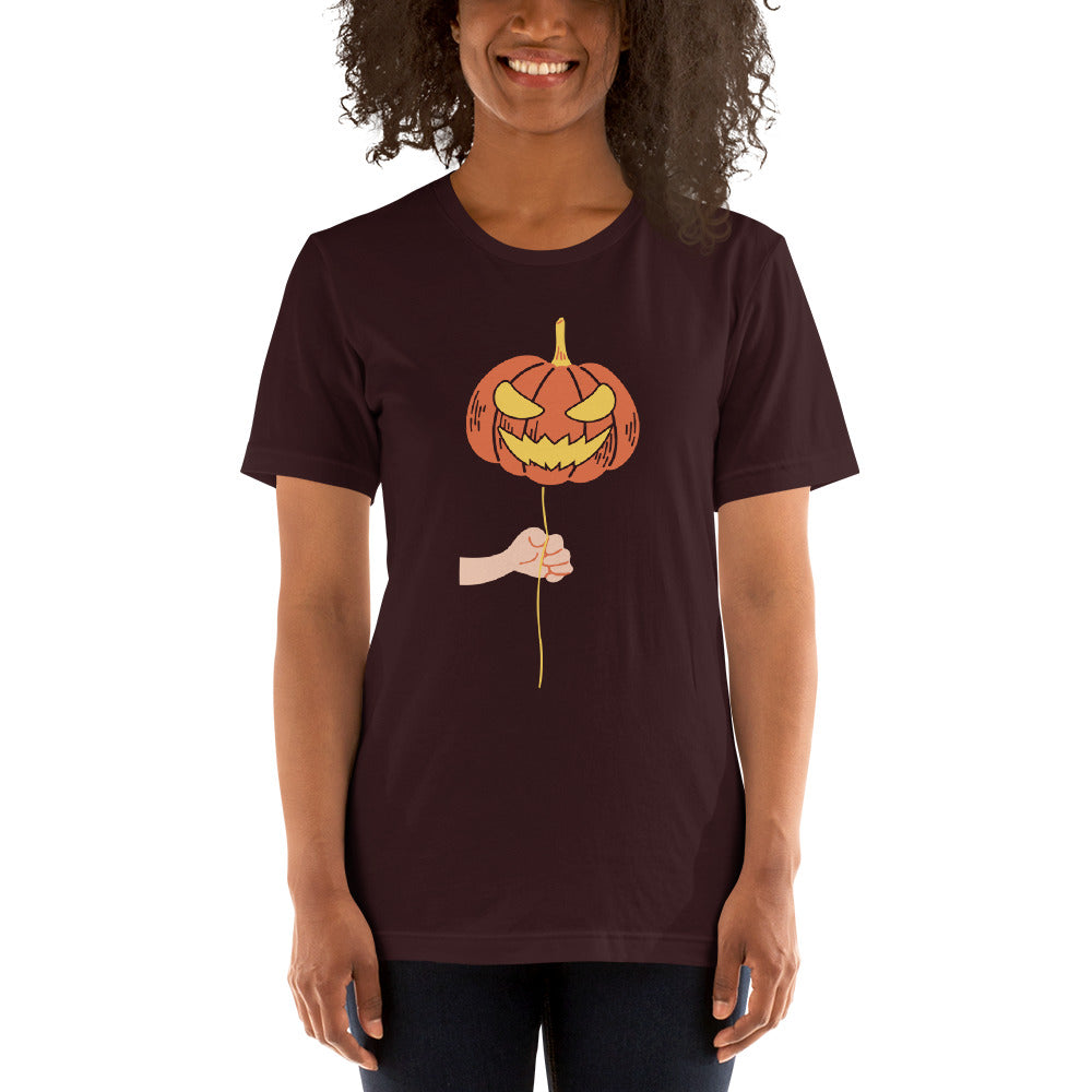 Pumpkin on a Stem Unisex t-shirt