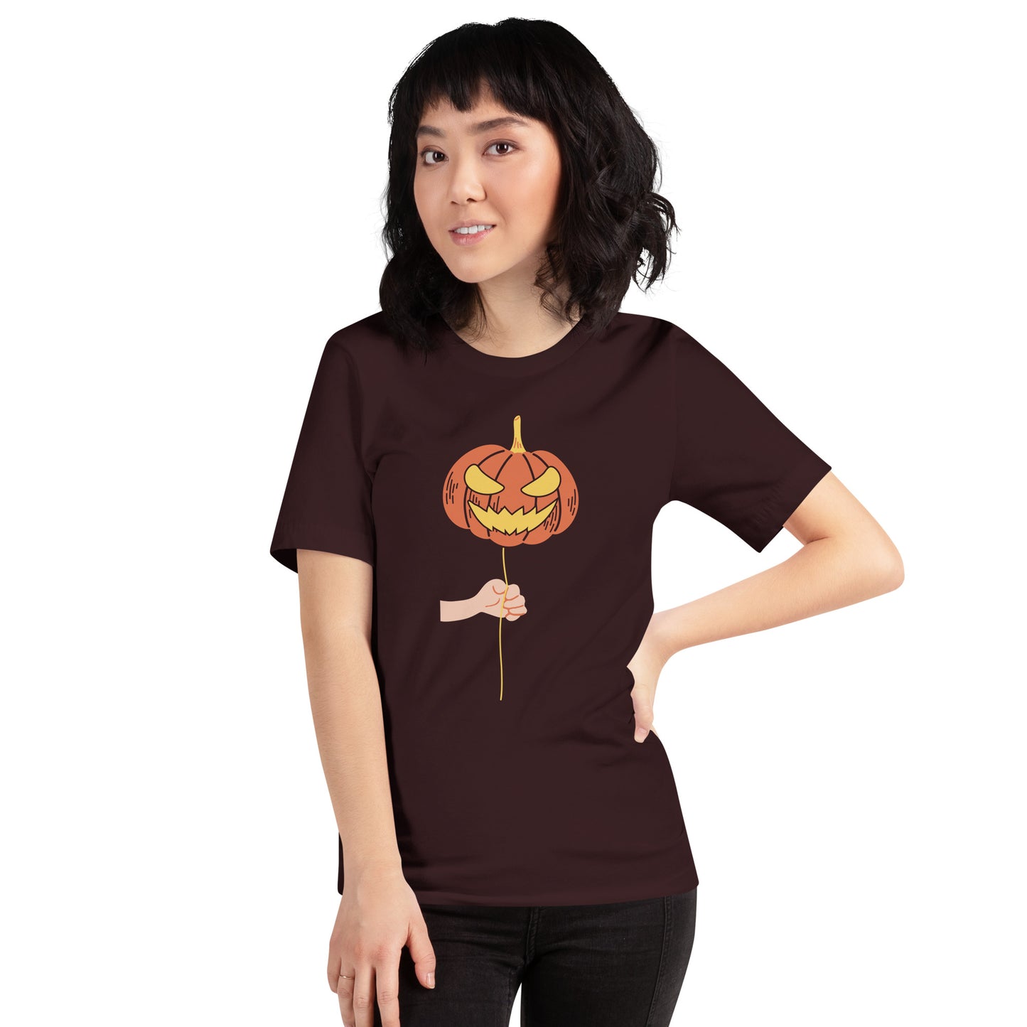 Pumpkin on a Stem Unisex t-shirt