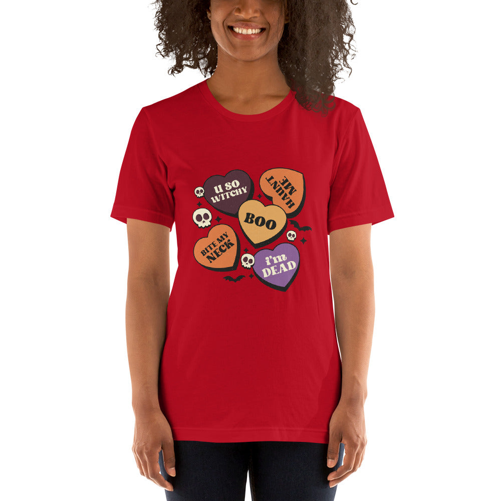Halloween Hearts Unisex T-shirt