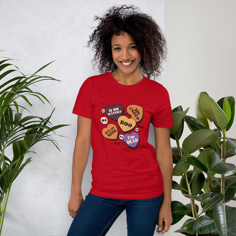 Halloween Hearts Unisex T-shirt