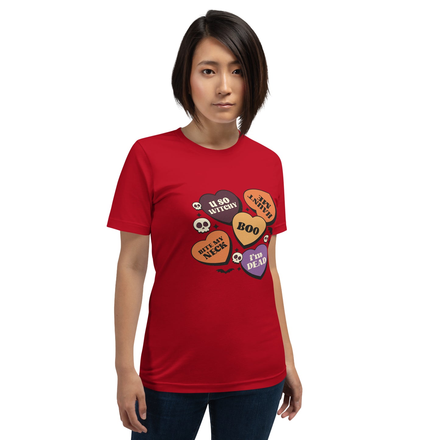 Halloween Hearts Unisex T-shirt
