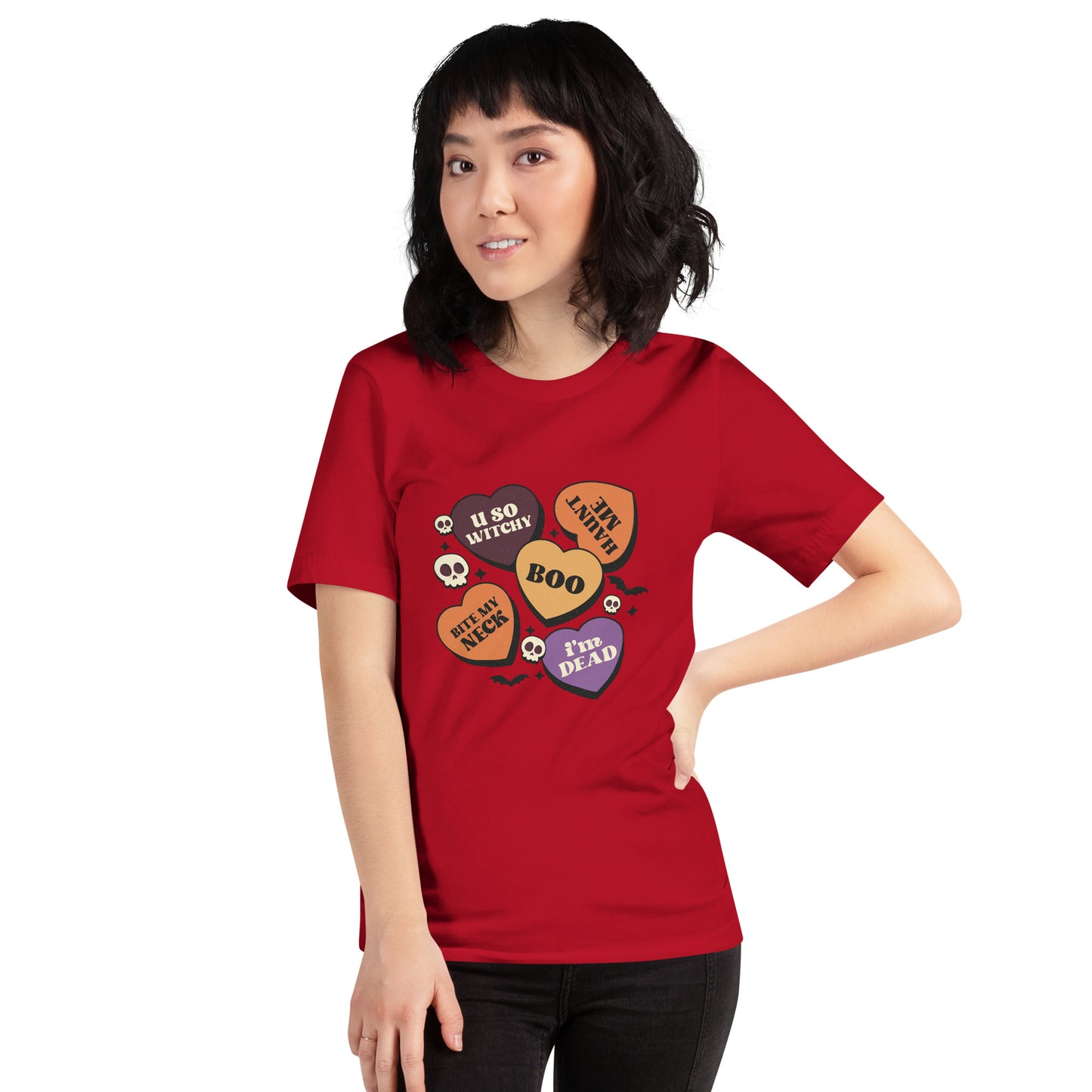 Halloween Hearts Unisex T-shirt