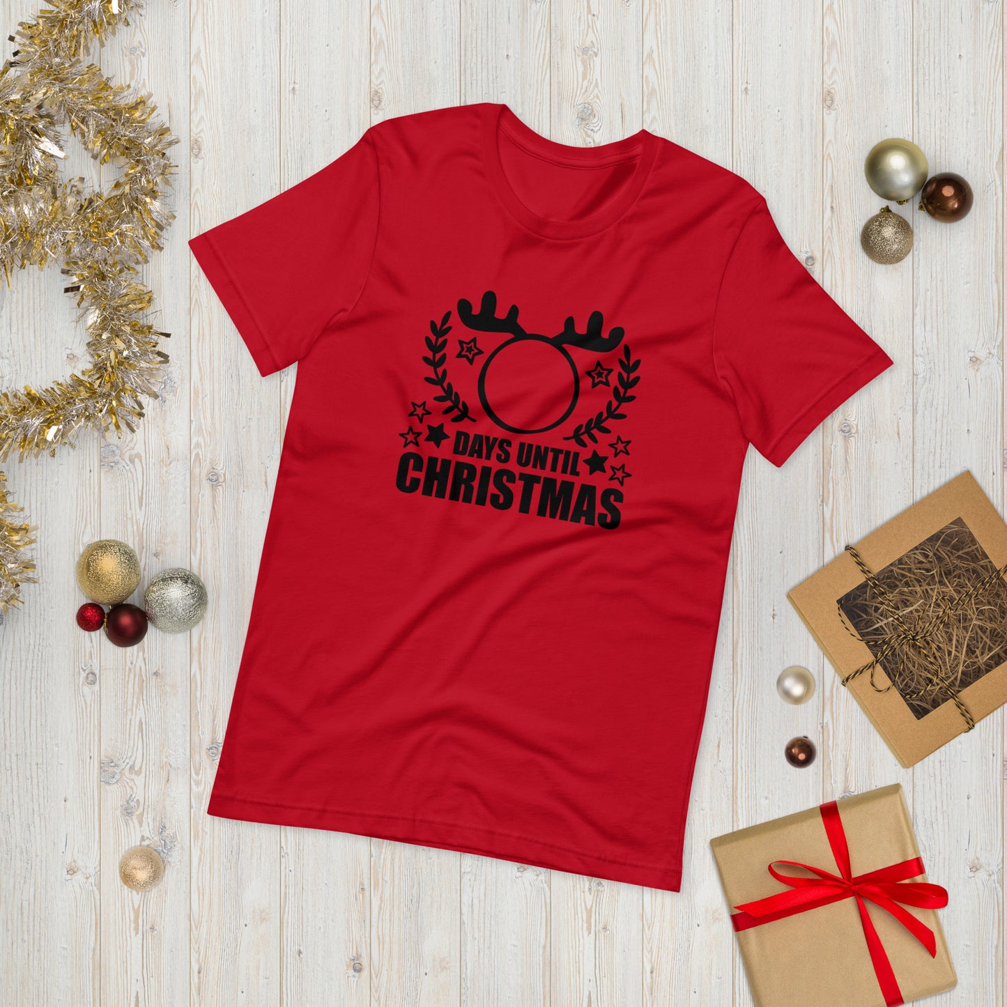 Days Until Christmas Unisex T-shirt