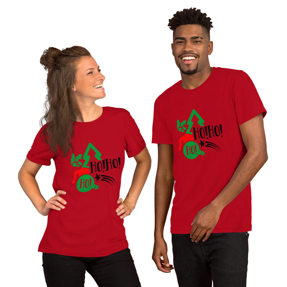 Ho Ho Ho Unisex T-shirt - Christmas