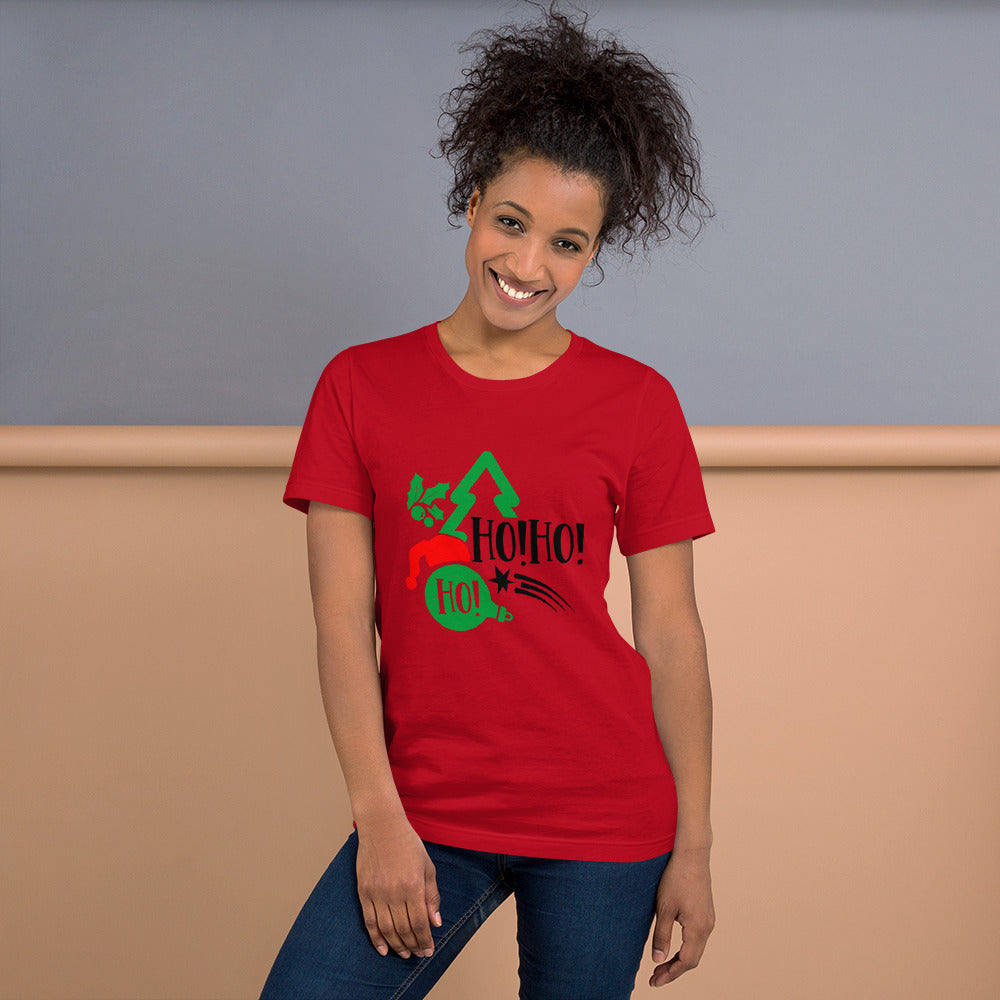 Ho Ho Ho Unisex T-shirt - Christmas