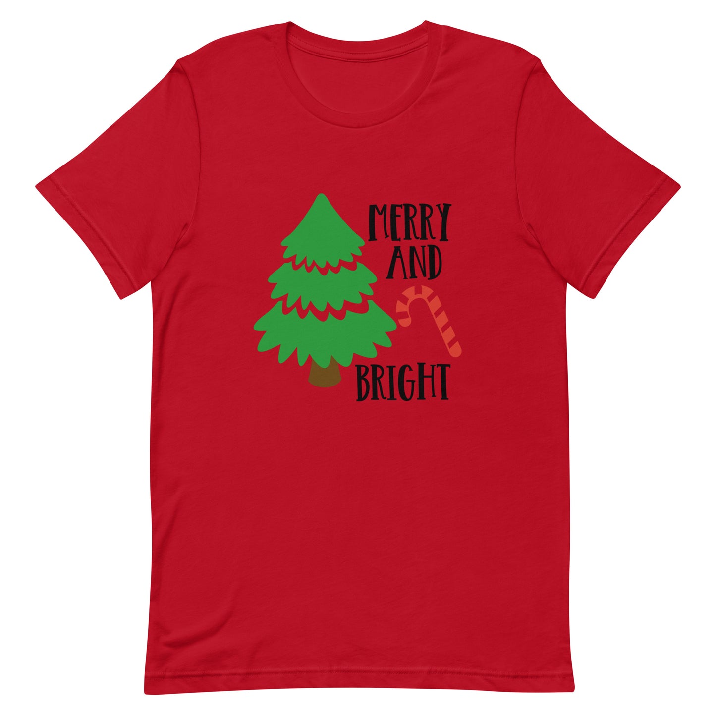 Merry and Bright Unisex t-shirt