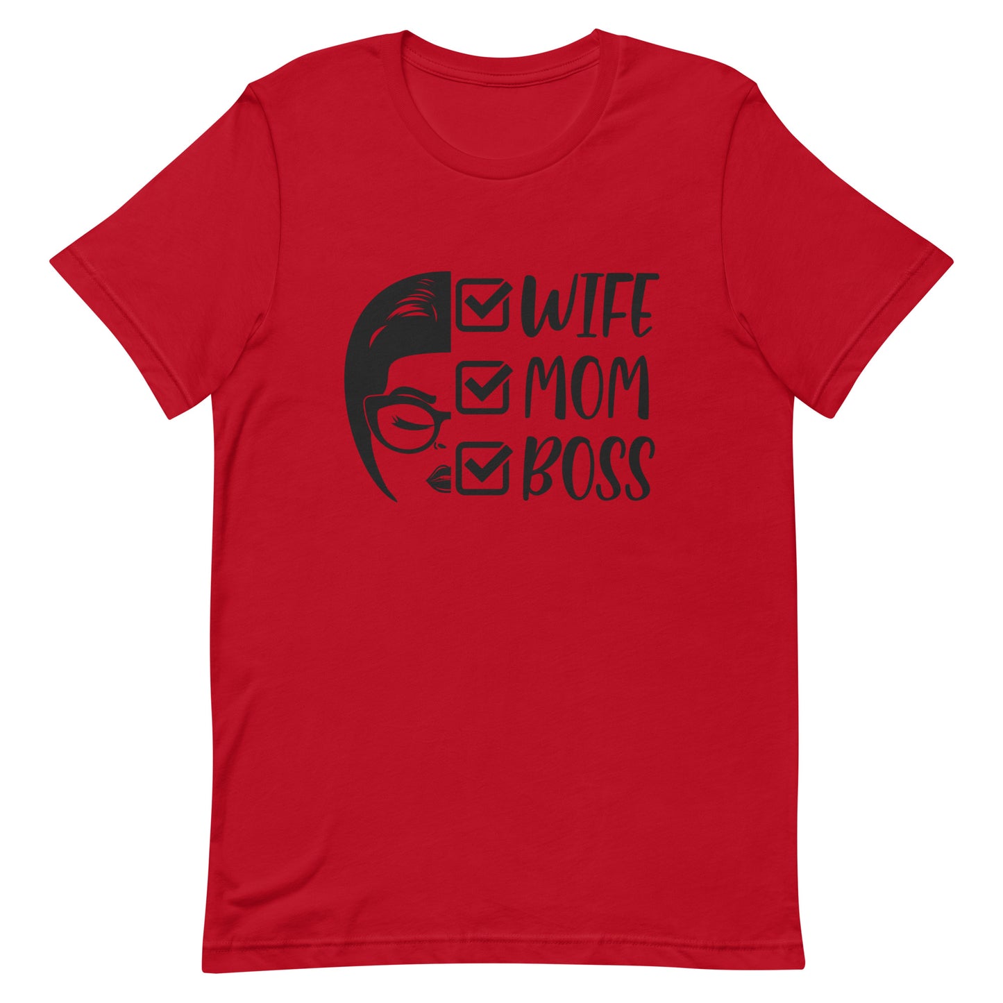 Wife Mom Boss Unisex t-shirt