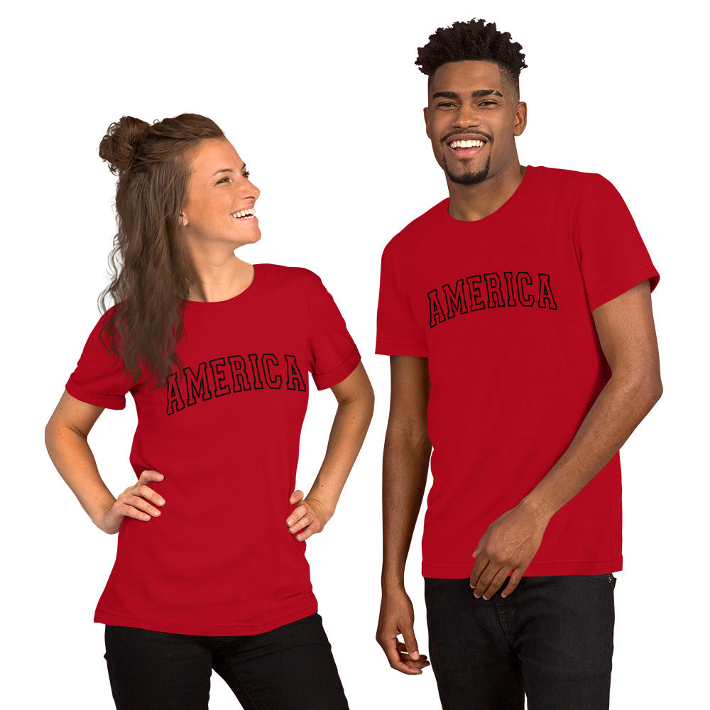 America Unisex Tshirt