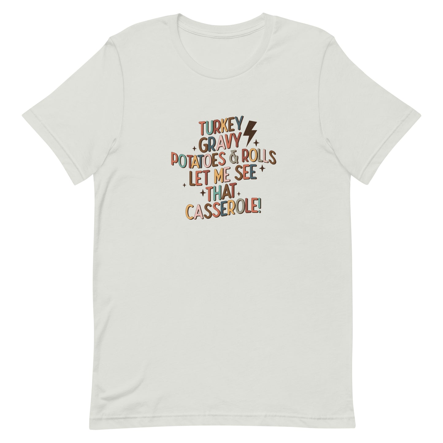 Turkey Gravy Potatoes & Rolls Unisex t-shirt