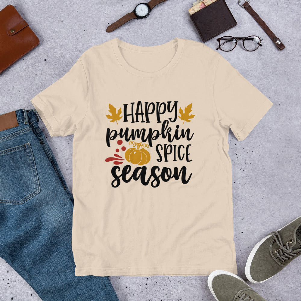 Happy Pumpkin Spice Season Unisex T-shirt