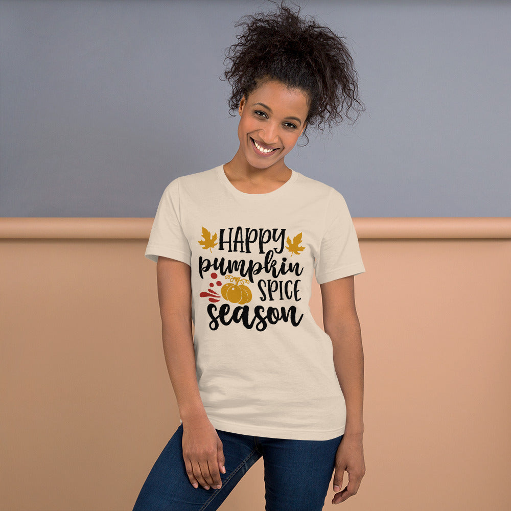 Happy Pumpkin Spice Season Unisex T-shirt