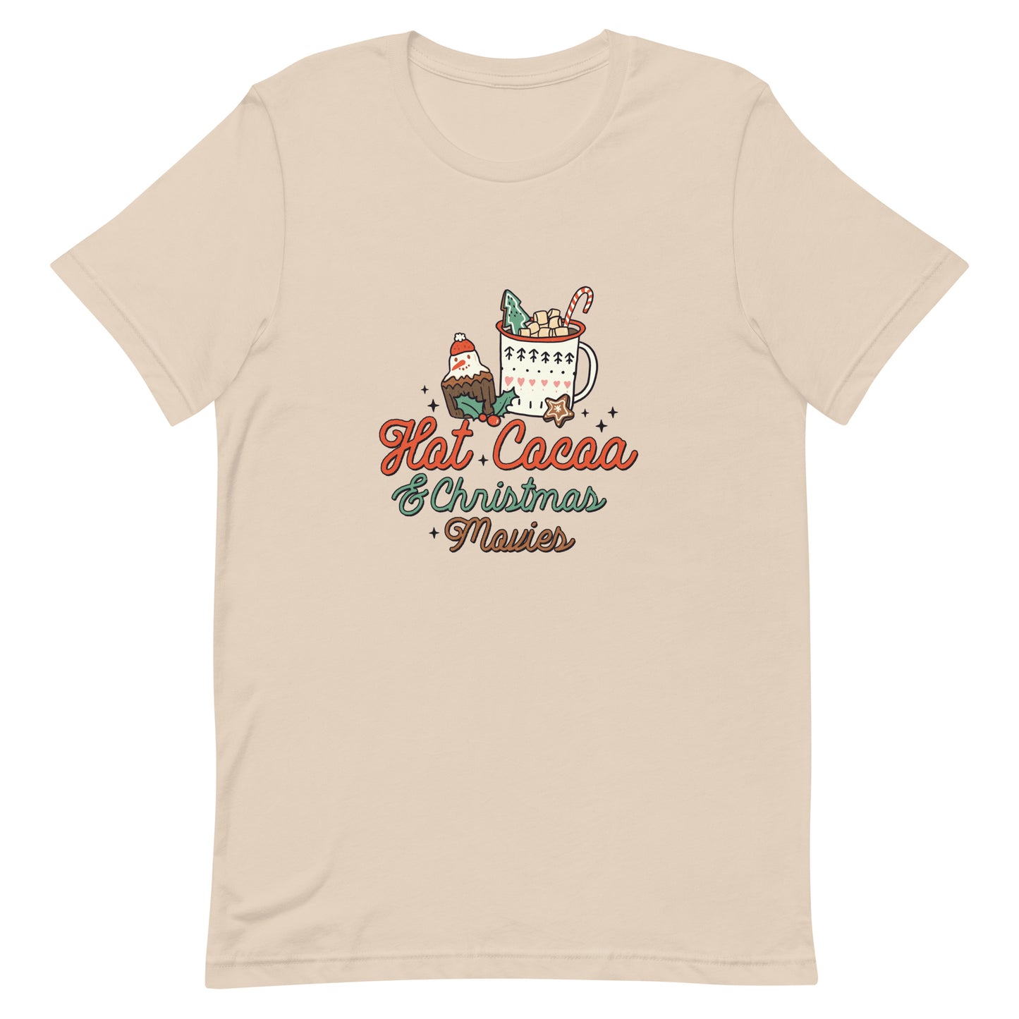 Hot Cocoa & Christmas Movies Unisex T-shirt - Holiday