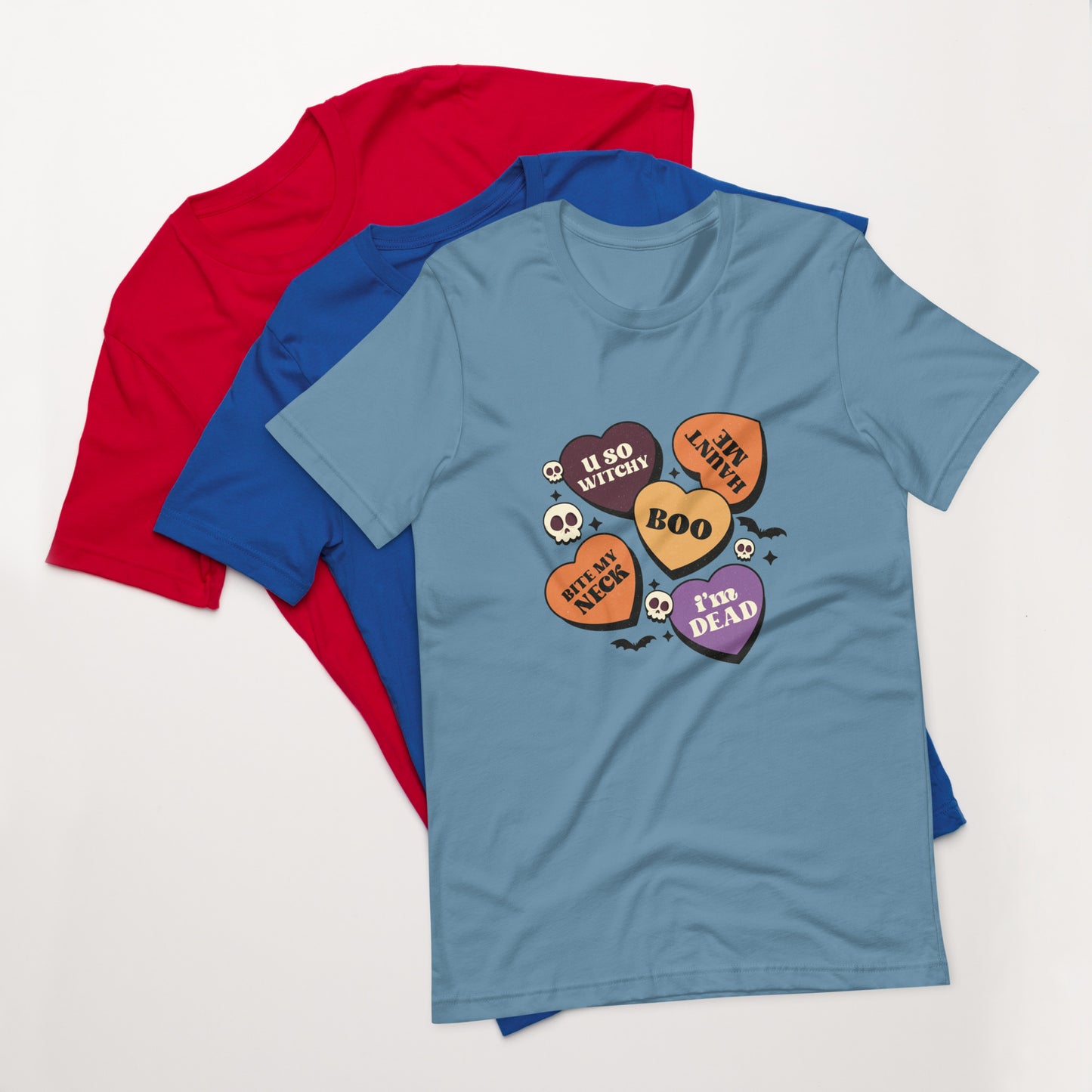 Halloween Hearts Unisex T-shirt