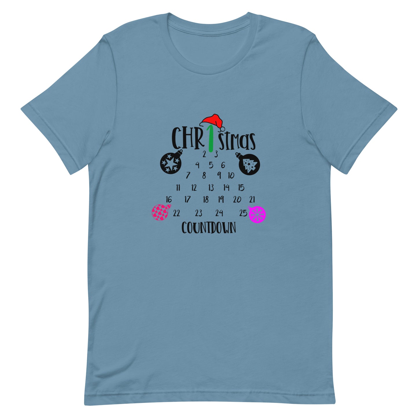 Christmas Countdown Unisex Tshirt