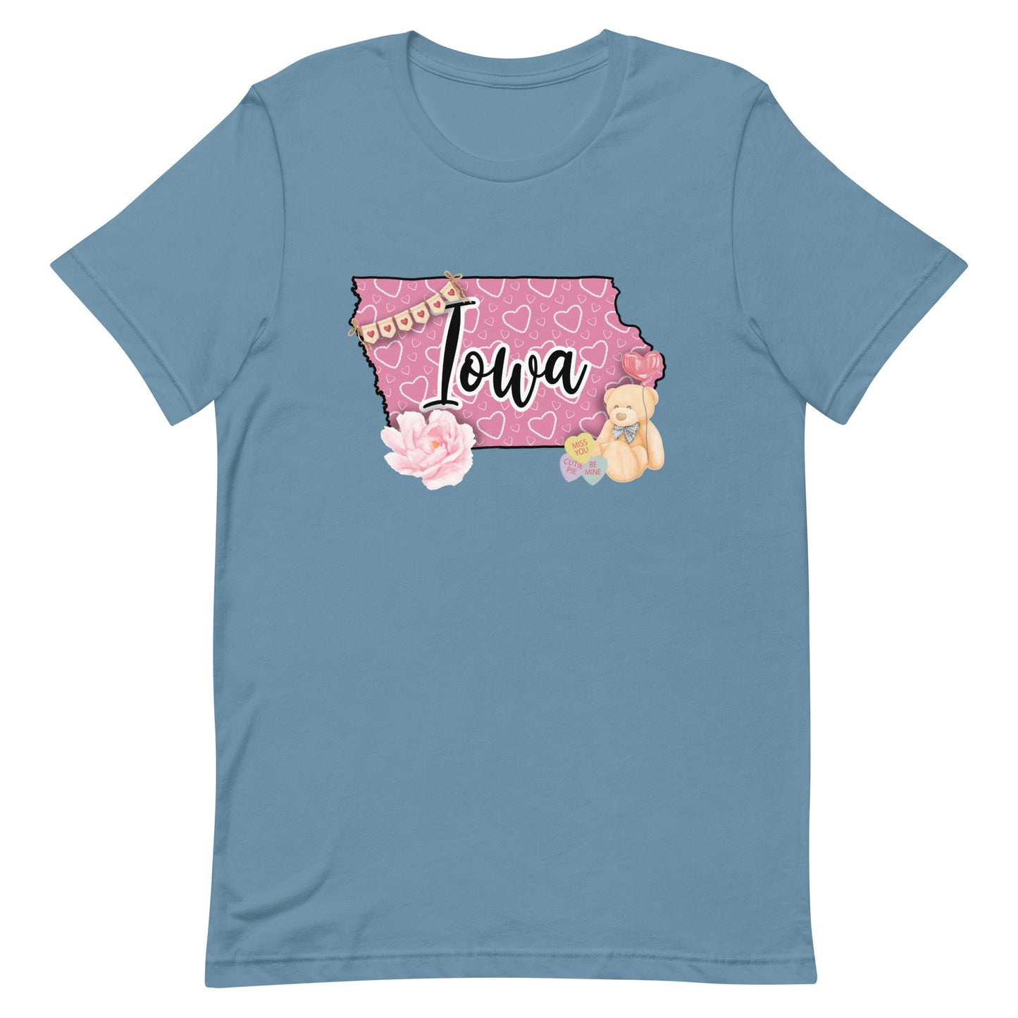 Iowa Valentine Unisex t-shirt