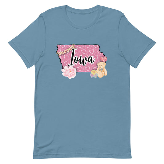 Iowa Valentine Unisex t-shirt