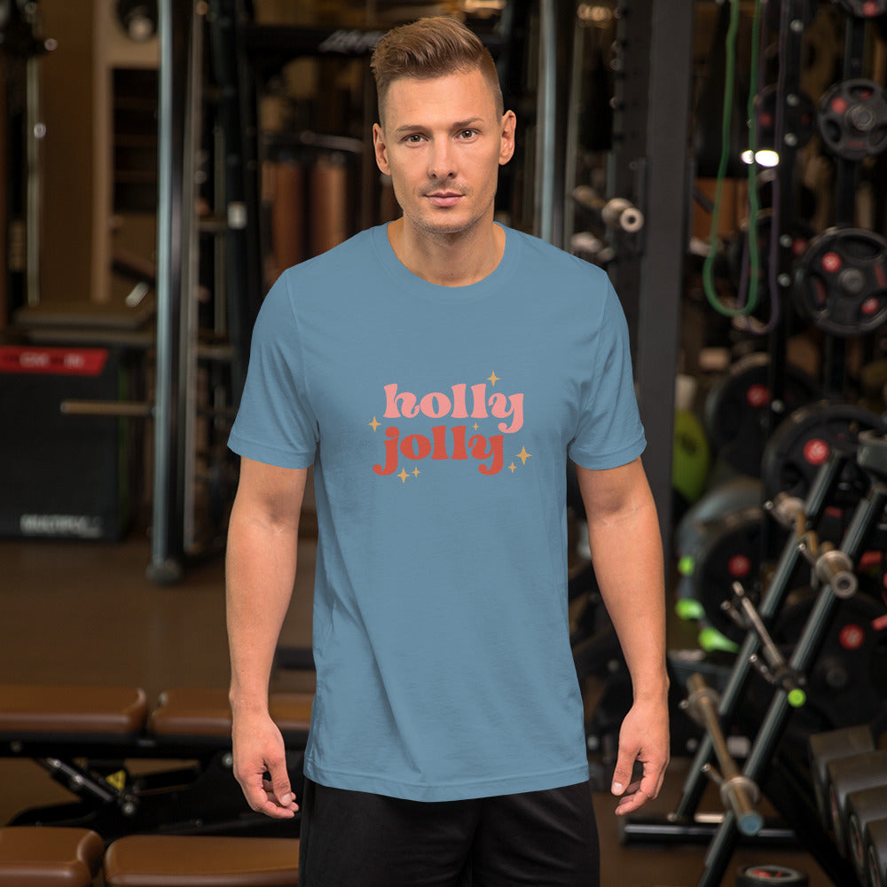 Holly Jolly Unisex T-shirt - Christmas Holiday