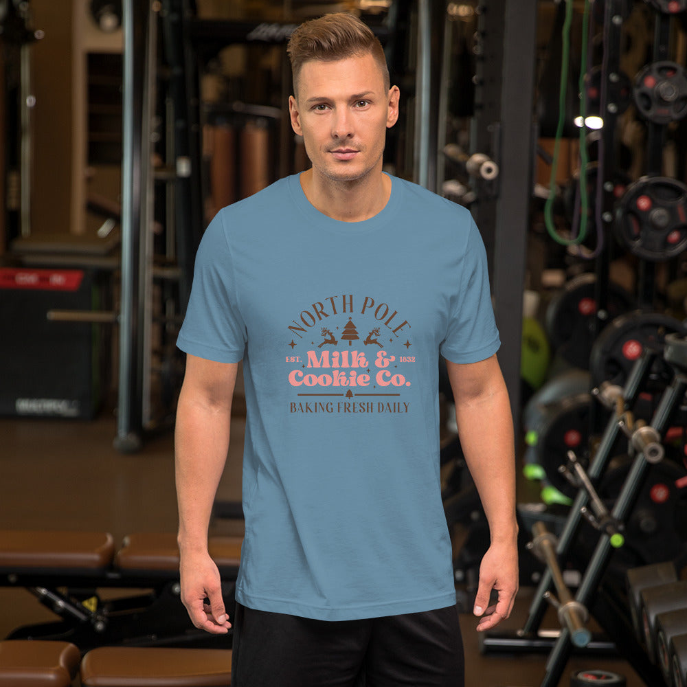 North Pole Milk & Cookie Co Unisex t-shirt