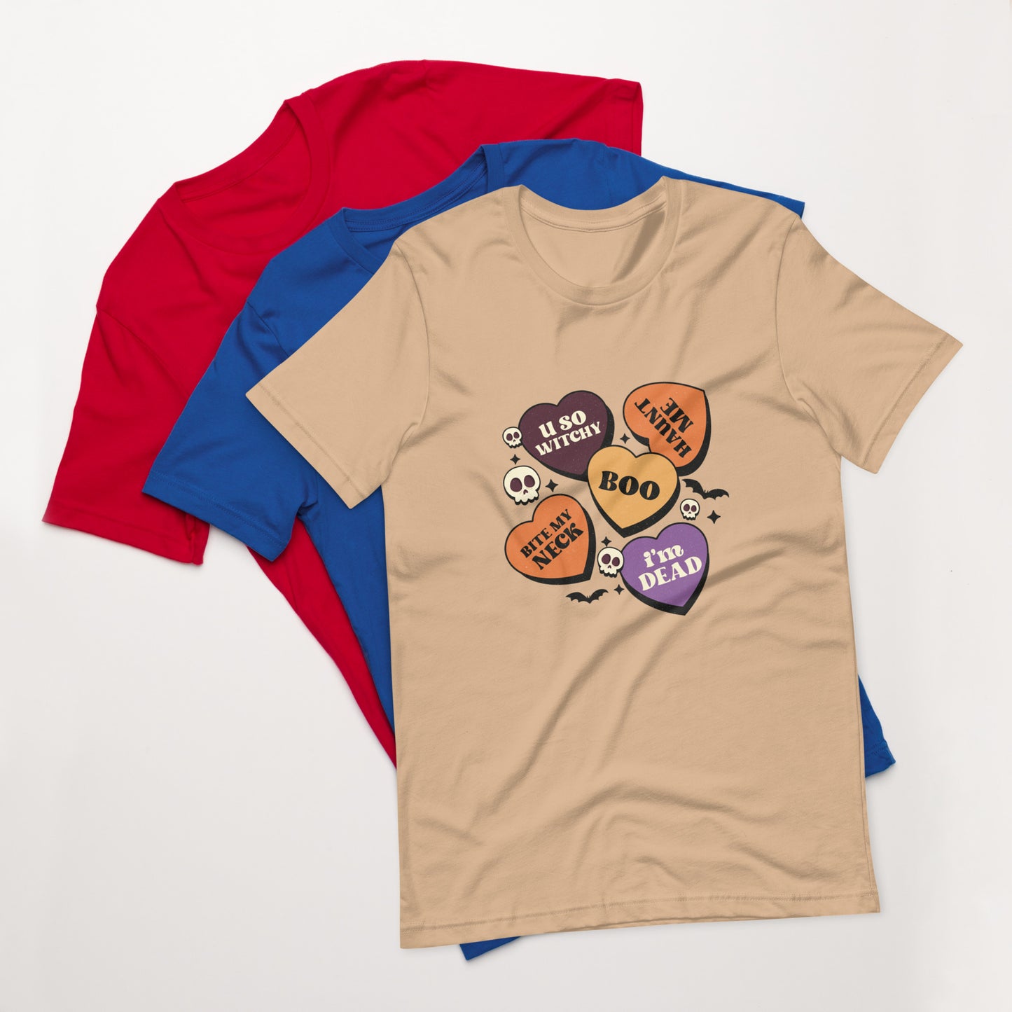 Halloween Hearts Unisex T-shirt