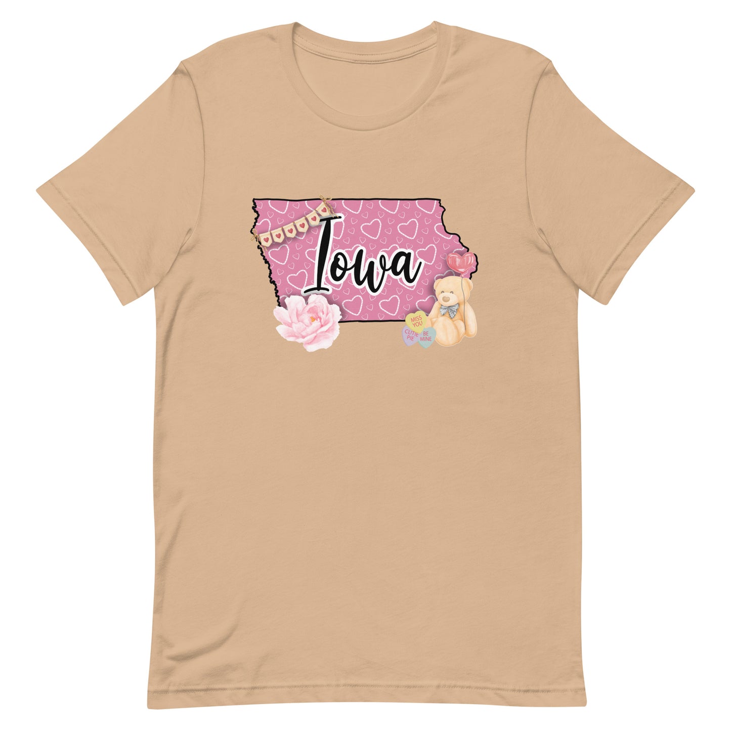 Iowa Valentine Unisex t-shirt