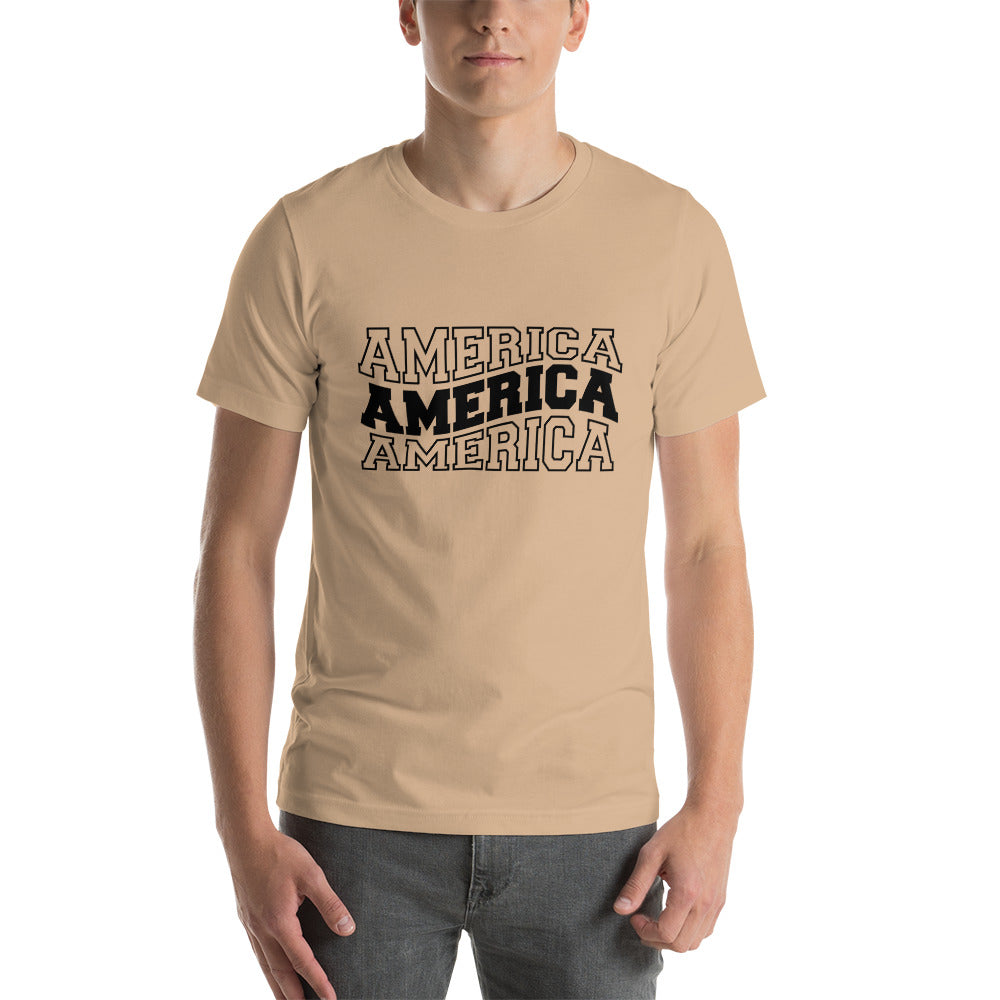 America Unisex Tshirt