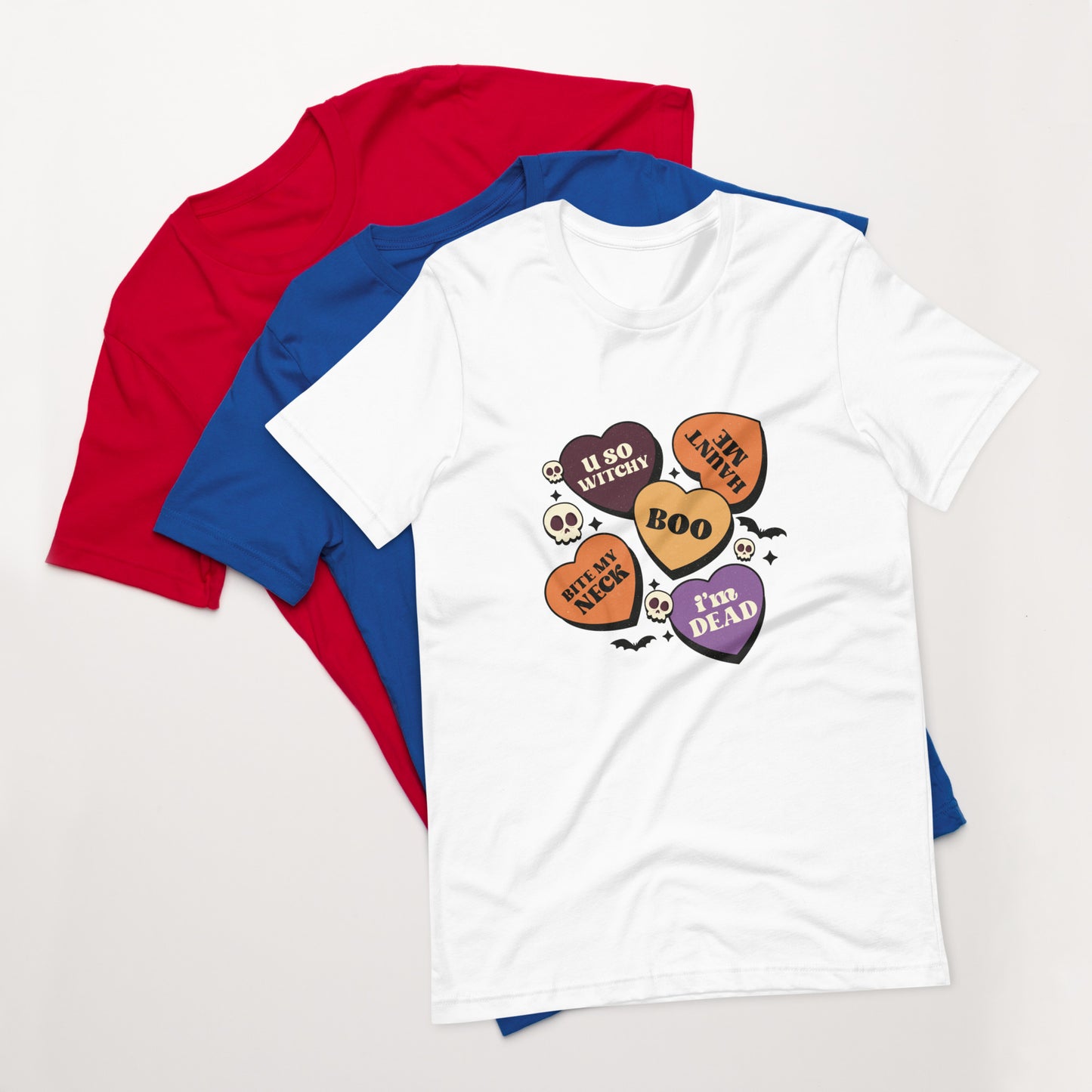 Halloween Hearts Unisex T-shirt