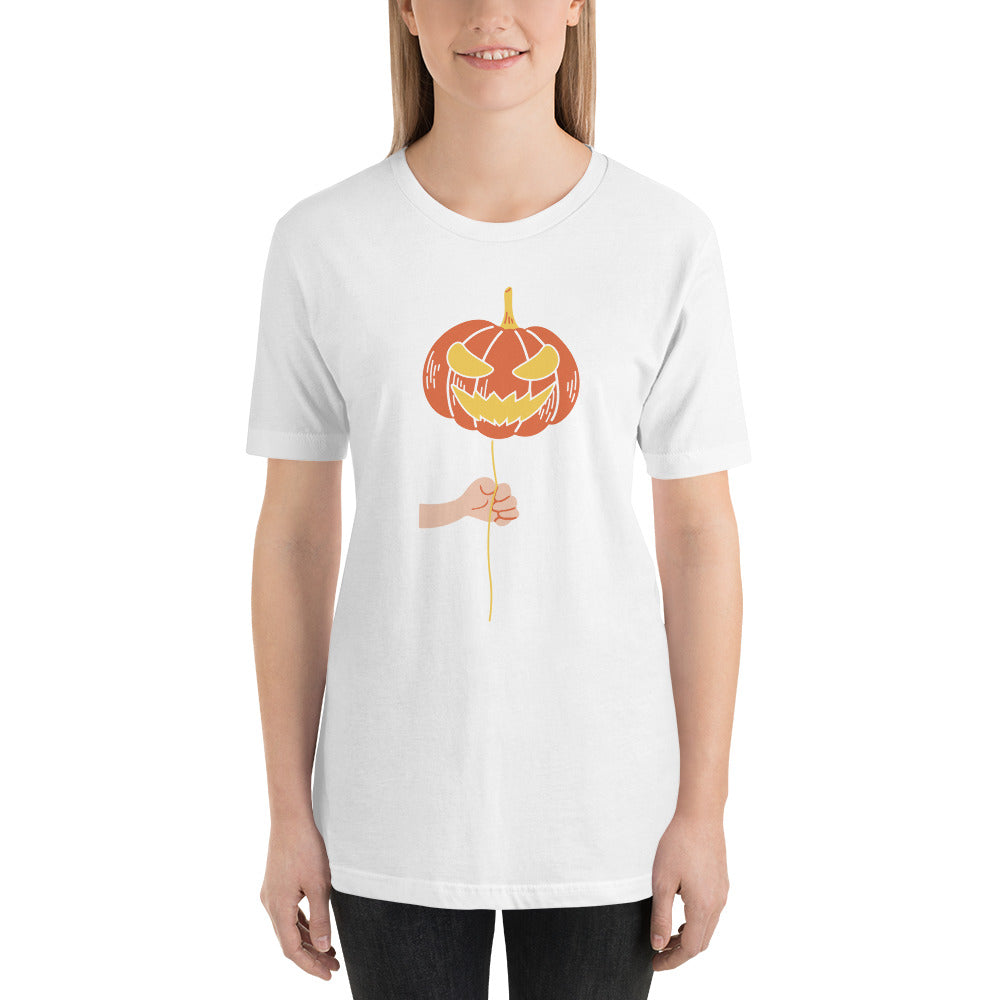 Pumpkin on a Stem Unisex t-shirt