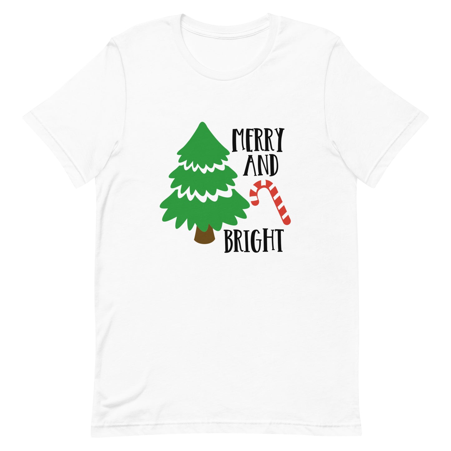 Merry and Bright Unisex t-shirt