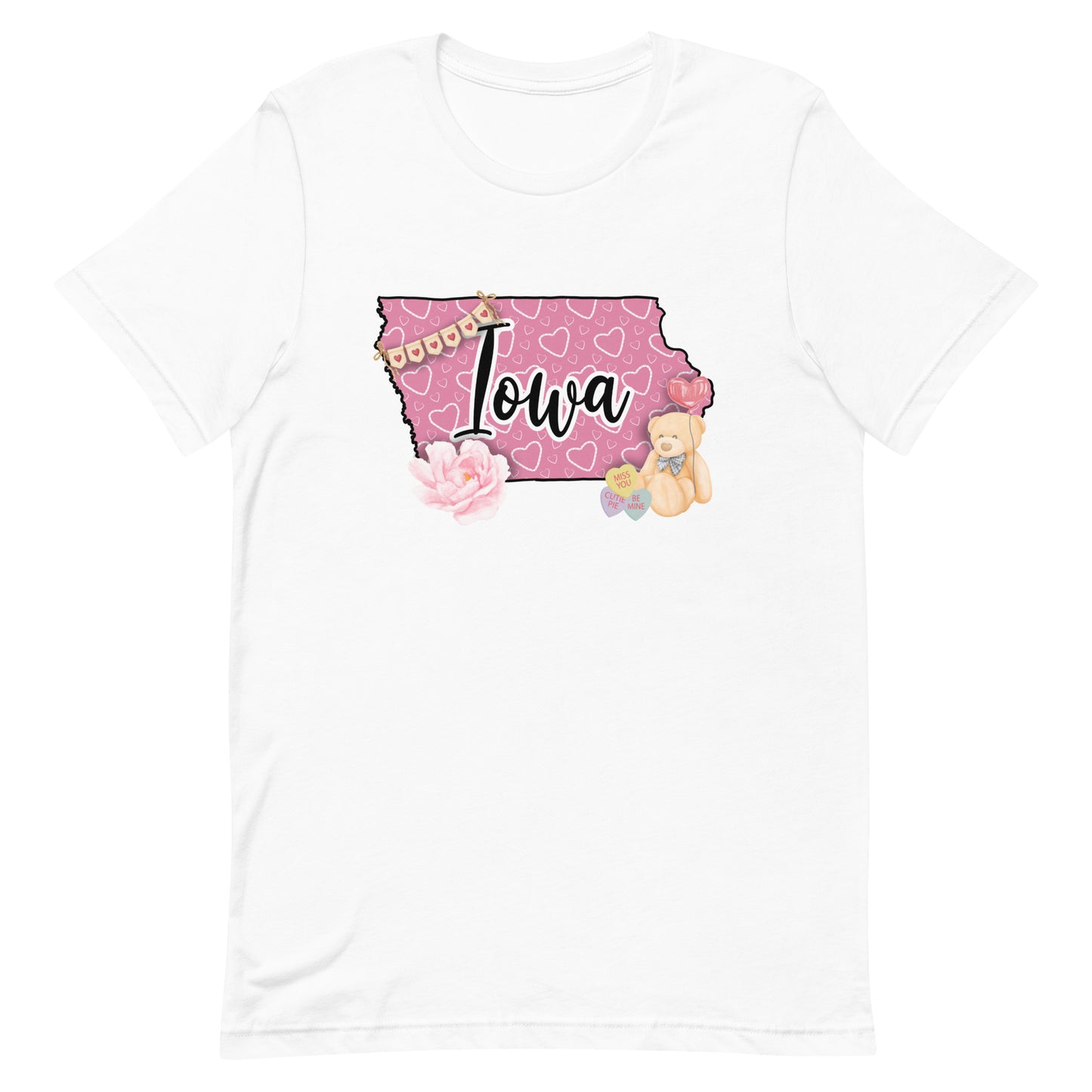 Iowa Valentine Unisex t-shirt