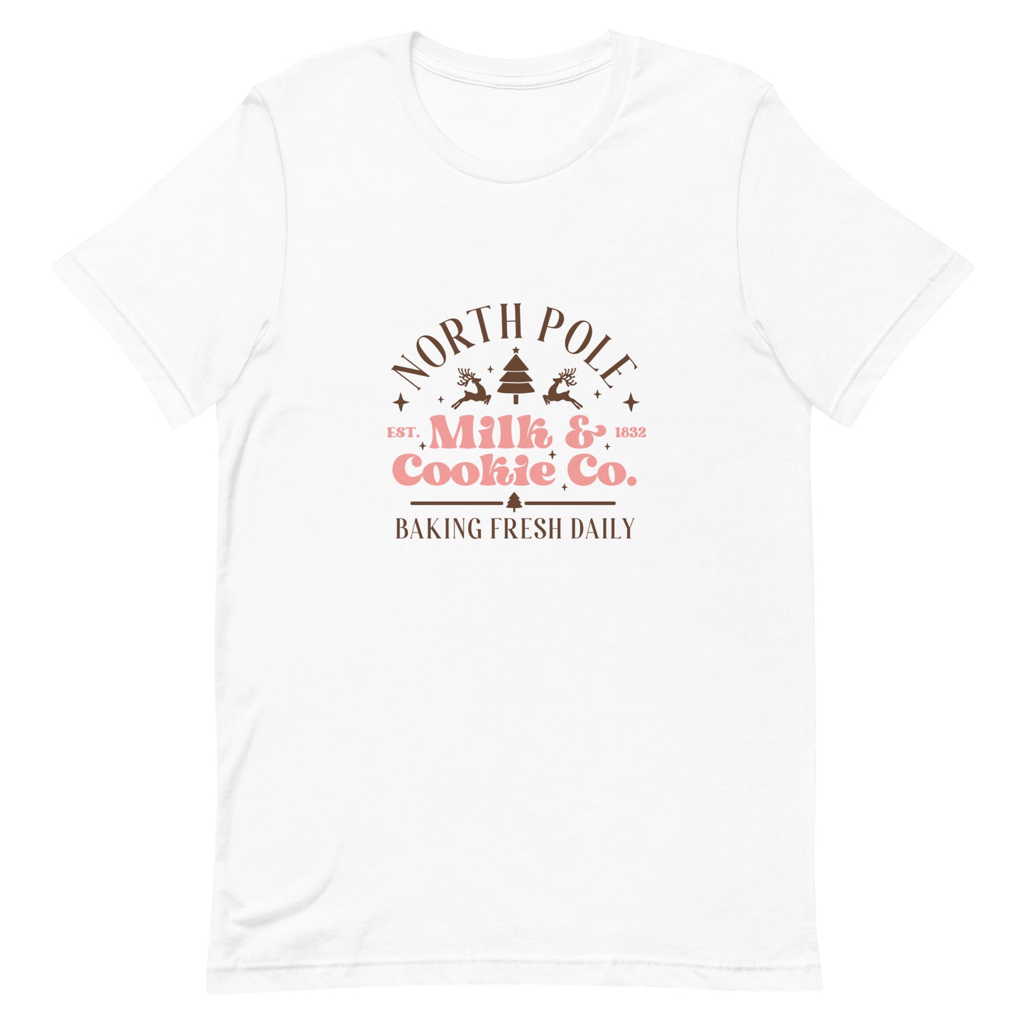 North Pole Milk & Cookie Co Unisex t-shirt