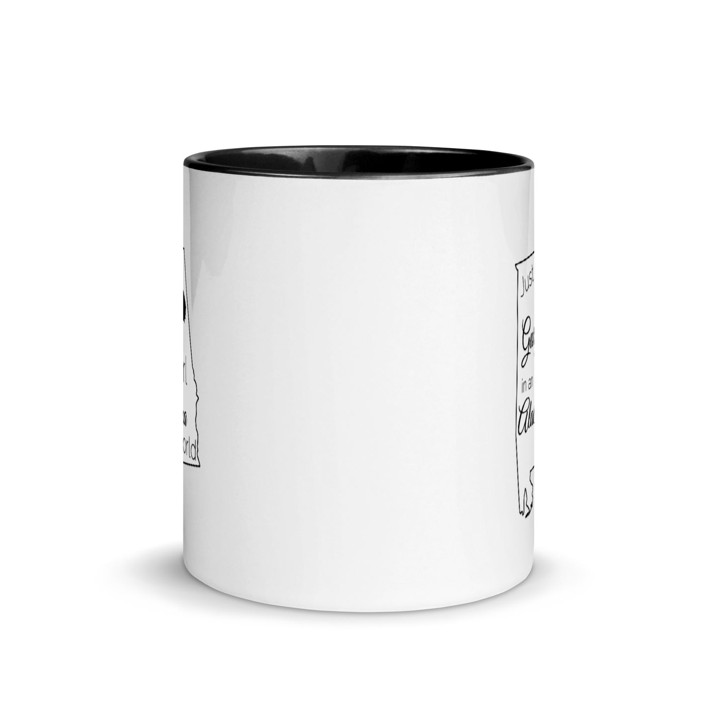 Just a Georgia Girl in an Alabama World Mug with Color Inside