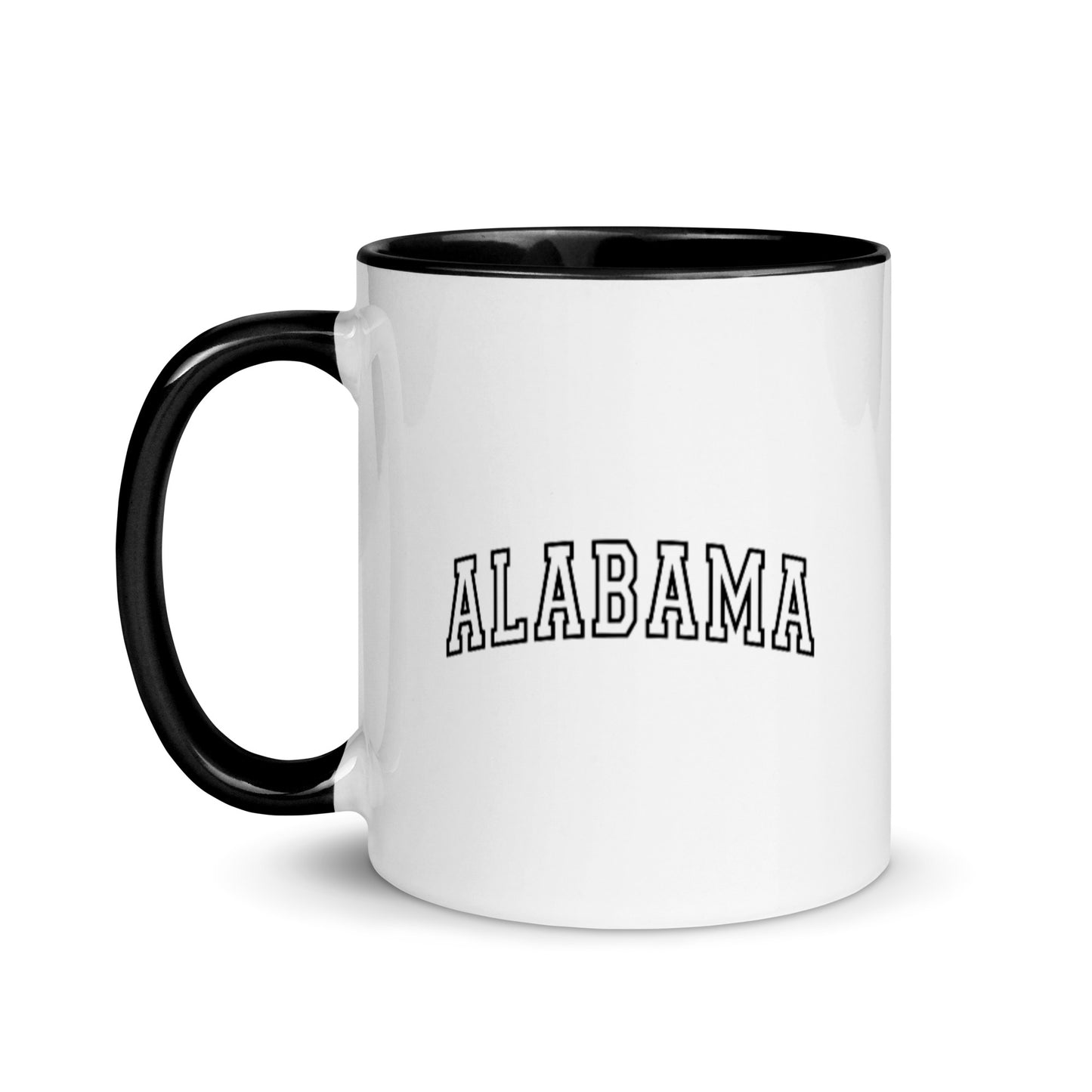Alabama Varsity Letters Mug with Color Inside