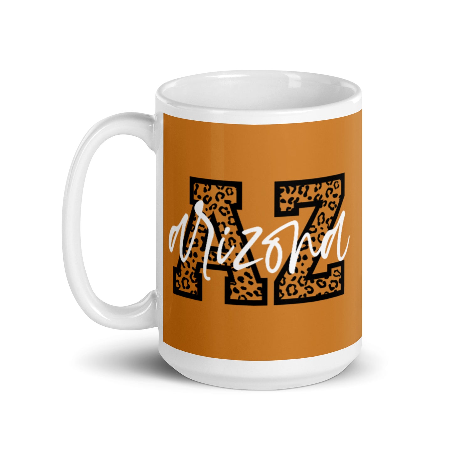 Arizona White glossy mug